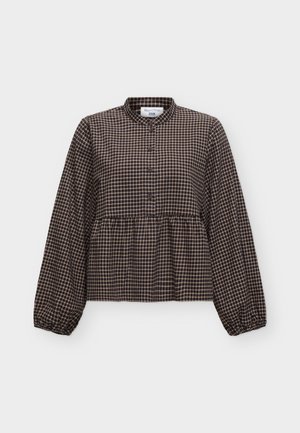 Marc O'Polo DENIM, LONGSLEEVE - Camicetta - black/multi-coloured