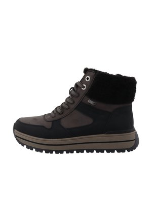 TOM TAILOR, STIEFEL - Χειμερινές μπότες - black