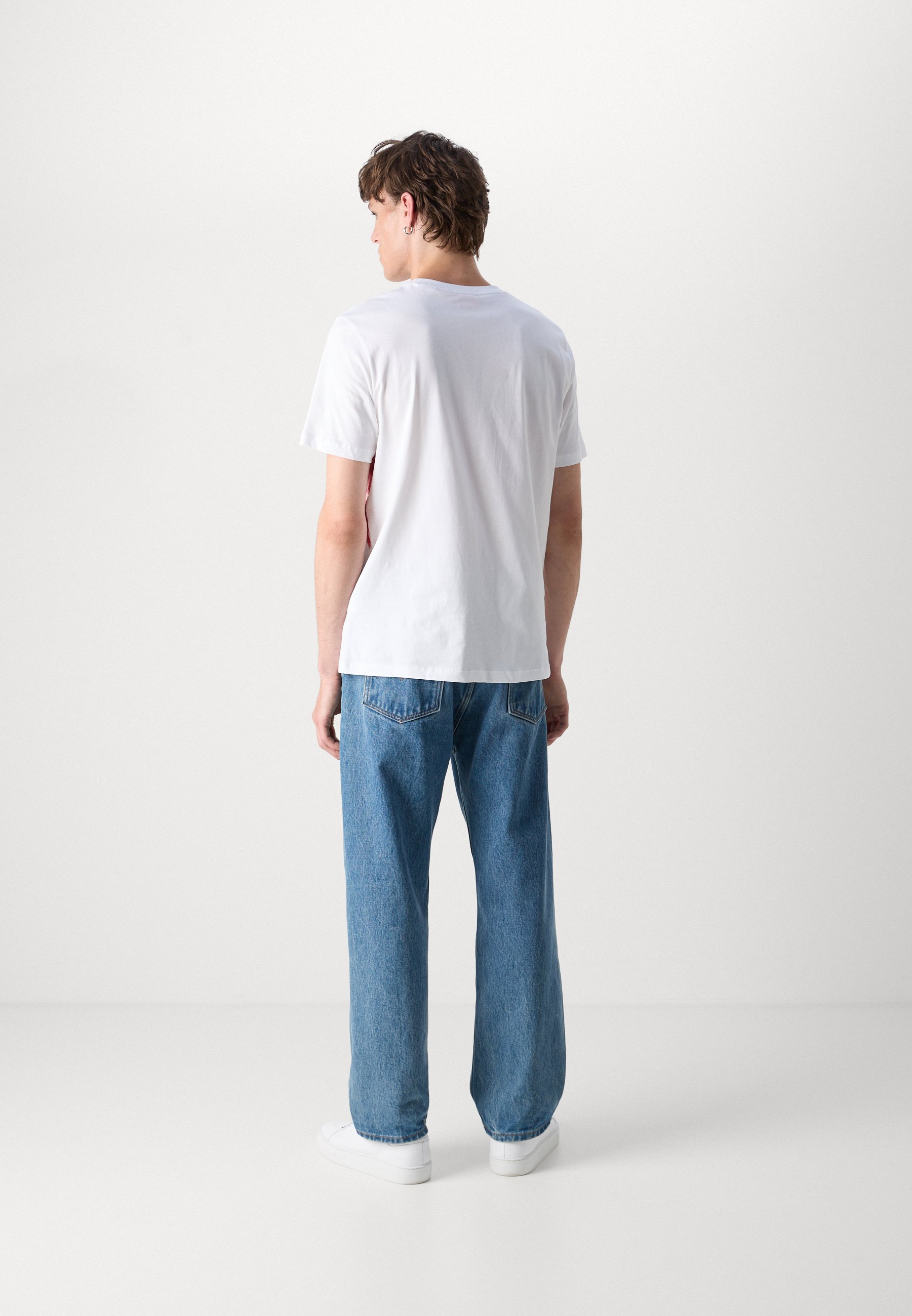 HUGO DIKOBRA - Print T-shirt - white - Zalando.co.uk