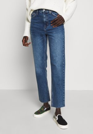 Jeans Straight Leg - blue denim