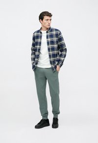 Pier One Camisa - dark blue/white