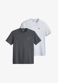 Unausgewählt, weiß dunkelgrau