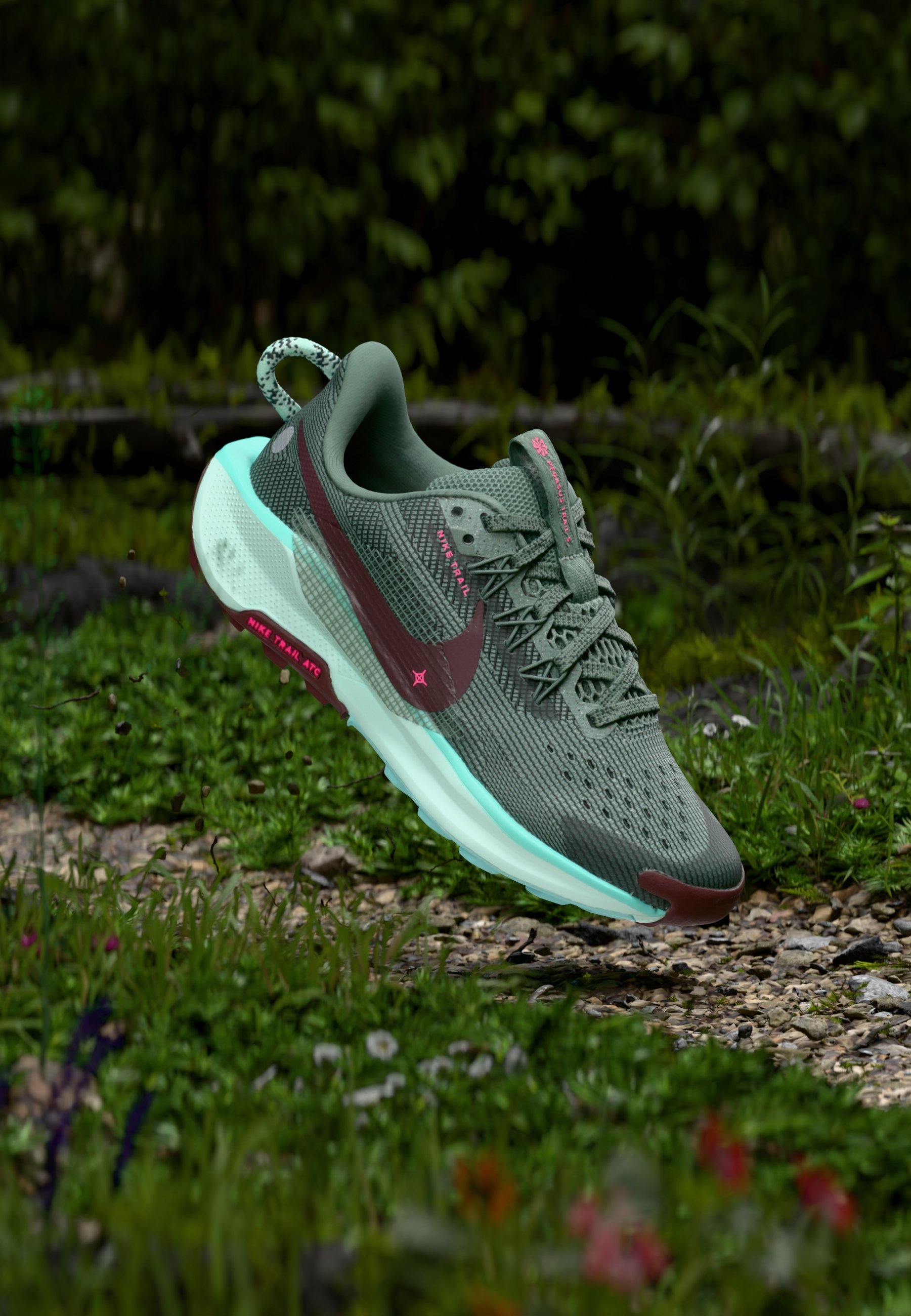 Nike Performance PEGASUS 5 UNISEX - Trail running shoes 