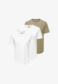 Niet geselecteerd, weiß weiß beige