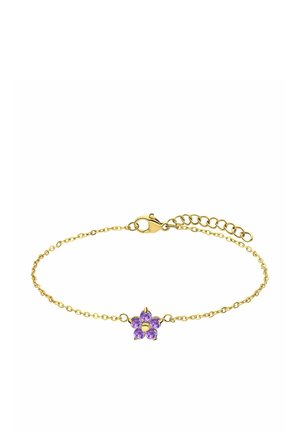 Armband - gold-coloured/purple
