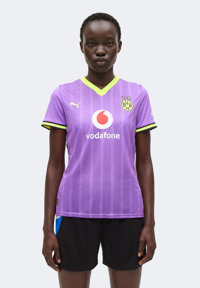 PUMA BVB DORTMUND THIRD REPLICA - Club wear - purple glimmer/yellow alert
