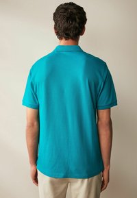 Next REGULAR - Polo - turquoise blue