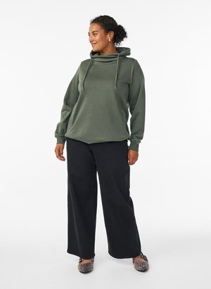 Zizzi, FLASH - MIT TASCHEN - Sweatshirt - thyme