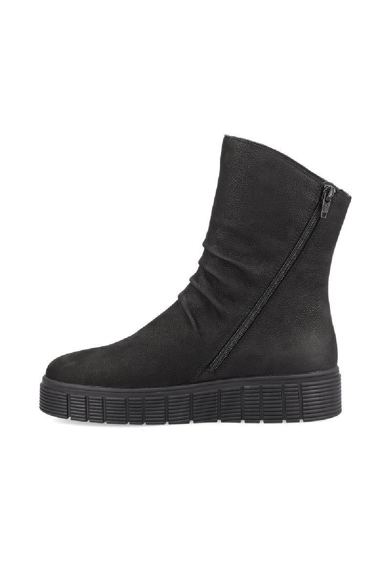 Rieker EVOLUTION Platform ankle boots - black - Zalando