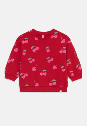 KMGARTSY LOOSE O NECK - Športni pulover - equestrian red