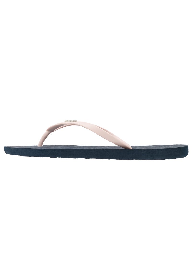 Chancletas Roxy Viva Stamp Para Mujer - Azul Marino | Suela De Goma Y Diseño Ecológico