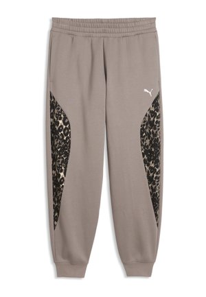 Puma PUMA SPORT ANIMAL COMFORT PANTS FL - Παντελόνι φόρμας - mouse gray