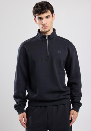 America Today SETH HALF ZIP - Sweatshirt - black