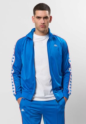 Kappa KMBANDA ANNISTON - Sweatjakke - blue france/red md/coral