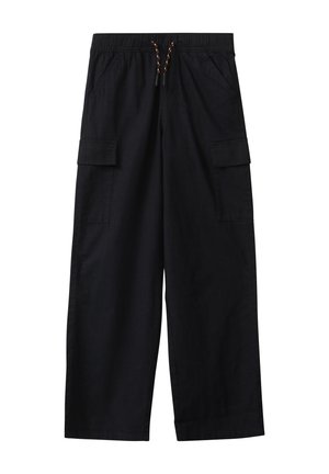 Pantalones cargo - schwarz