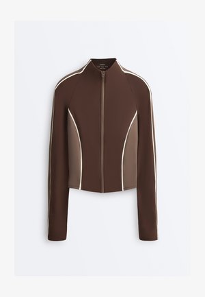 OYSHO LIGHT WARM TECHNICAL - Jakna za treniranje - mottled brown