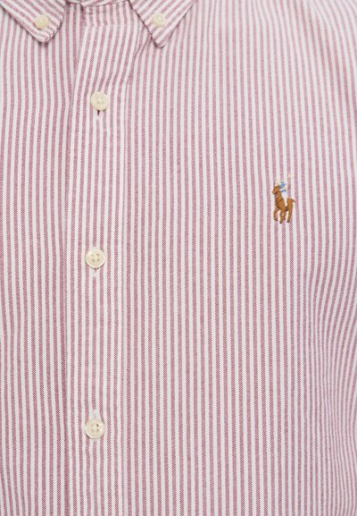 Polo Ralph Lauren LONG SLEEVE SPORT SHIRT - Krekls - uni wine/white