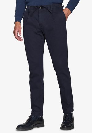 Stoffhose - blue solid