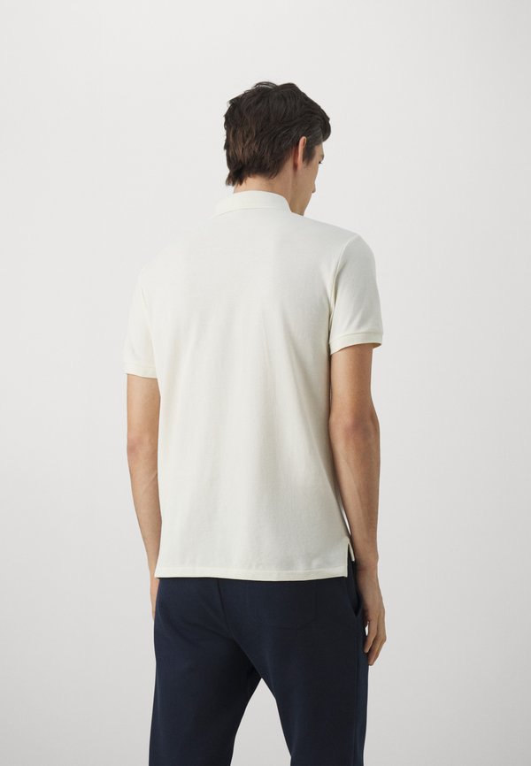 CUSTOM SLIM FIT MESH POLO SHIRT - Polo shirt - parchment cream3