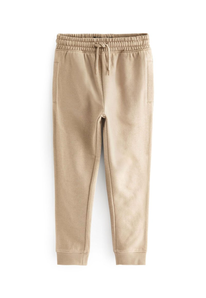Next SLIM FIT CUFFED JOGGERS - Tepláky - stone neutral