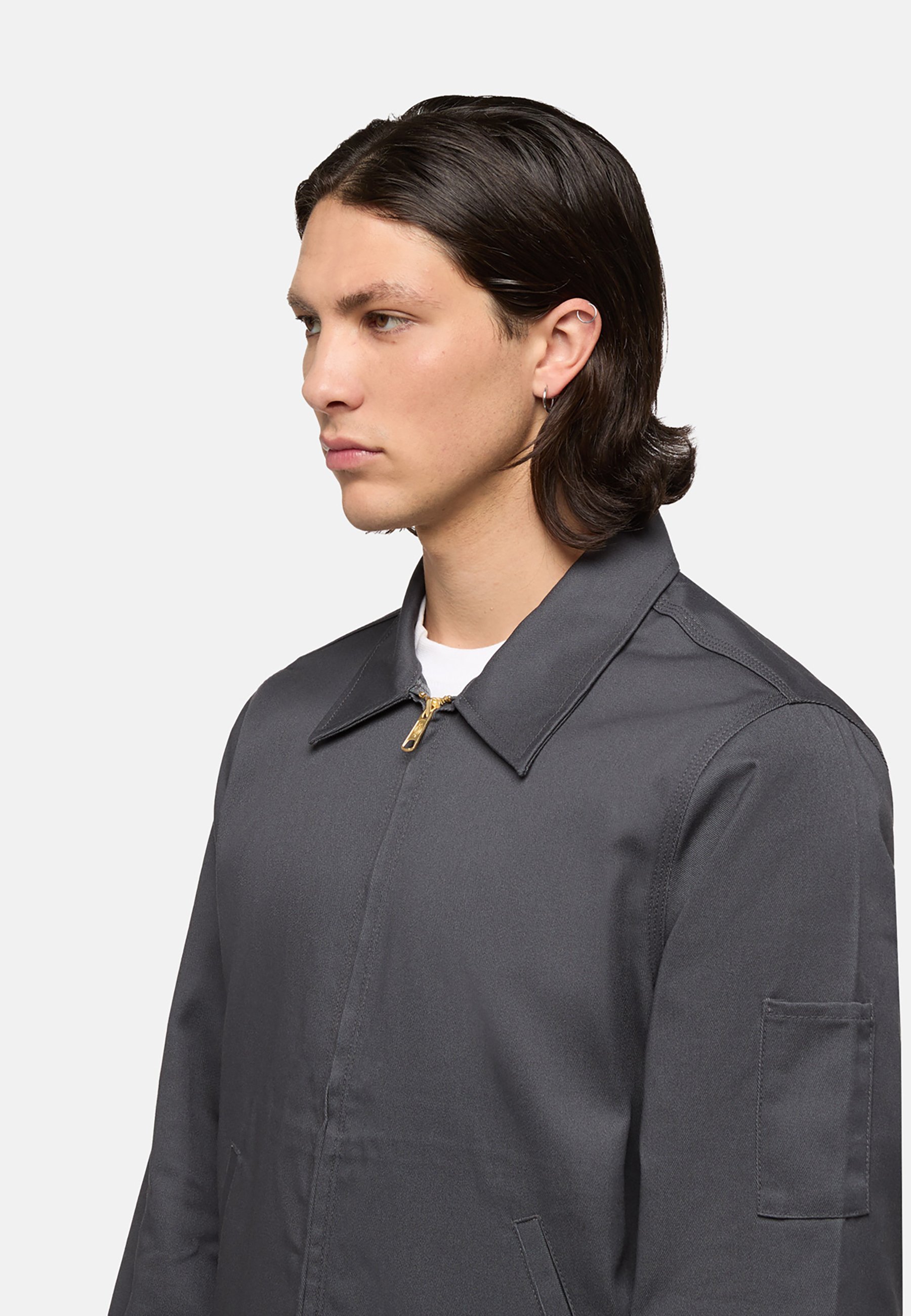 Dickies EISENHOWER - Summer jacket - charcoal grey/dark grey