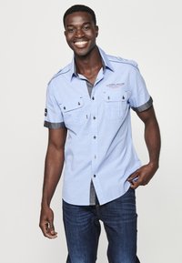 Koroshi SHORT SLEEVE  - Košeľa - azul   blue