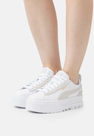 Puma MAYZE GENTLE - Tossud - white/feather gray