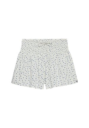 Superdry & Co, SUPERDRY PRINTED MINI SMOCKED SHORTS.. - Short - off white ditsy floral