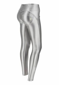 Freddy DONNA SKINNY IN METALLIZATA OPACA - Leggings - grigio