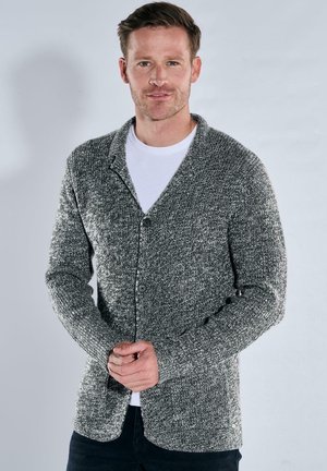 STRICKSAKKO - Cardigan - oliv