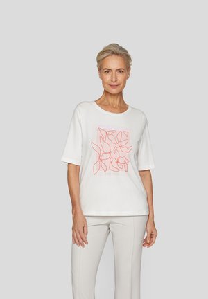 T-Shirt print - beige