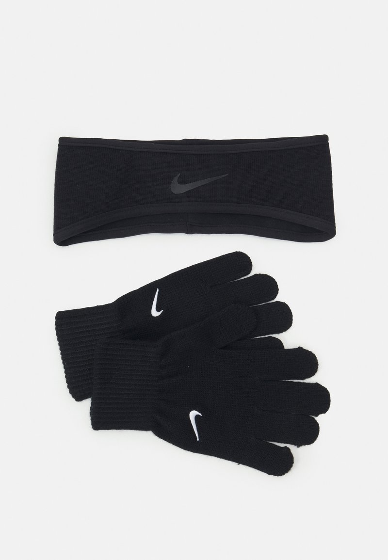 Nike Sportswear GLOVES HEADBAND SET Fingerhandschuh black/white