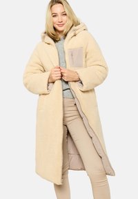 REVERSIBLE - Talvitakki - light taupe