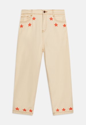 STARS BAGGY - Vaqueros boyfriend - light cream