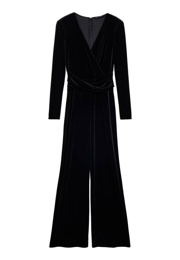 Mango Jumpsuit zwart