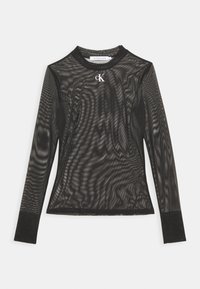 Calvin Klein Jeans HIGH NECK - Camisola de manga comprida - black