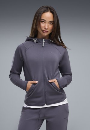 Puma, PUMATECH SENSE FULL-ZIP JACKET DK - Zip-up sweatshirt - inky depths