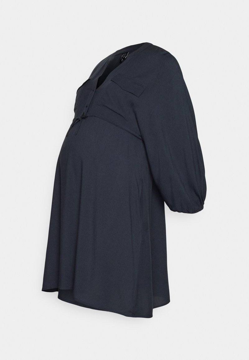 Vero Moda Maternity Blousejurk blauw Vero Moda Maternity Blousejurk blauw