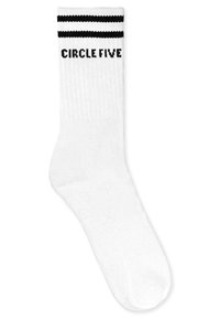 Normani MID CUT 8 PACK - Socken - weiß schwarz