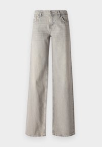 ONLBRENDA LOW WIDE DNM  - Wide leg - light grey denim