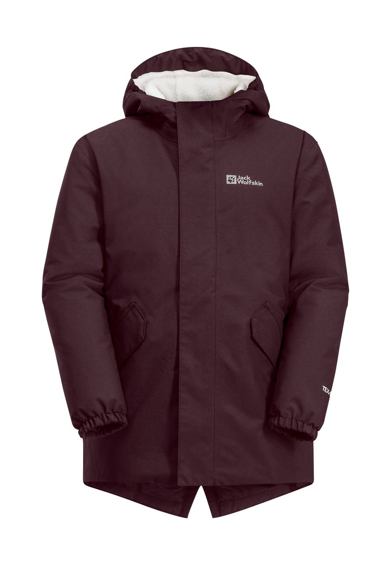 Jack Wolfskin Wintermantel (rood)paars Jack Wolfskin Wintermantel (rood)paars