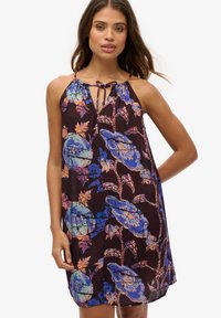 Superdry & Co CAMI - Complementos de playa - poppies batik blue