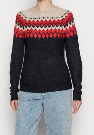 Strickpullover - dark blue