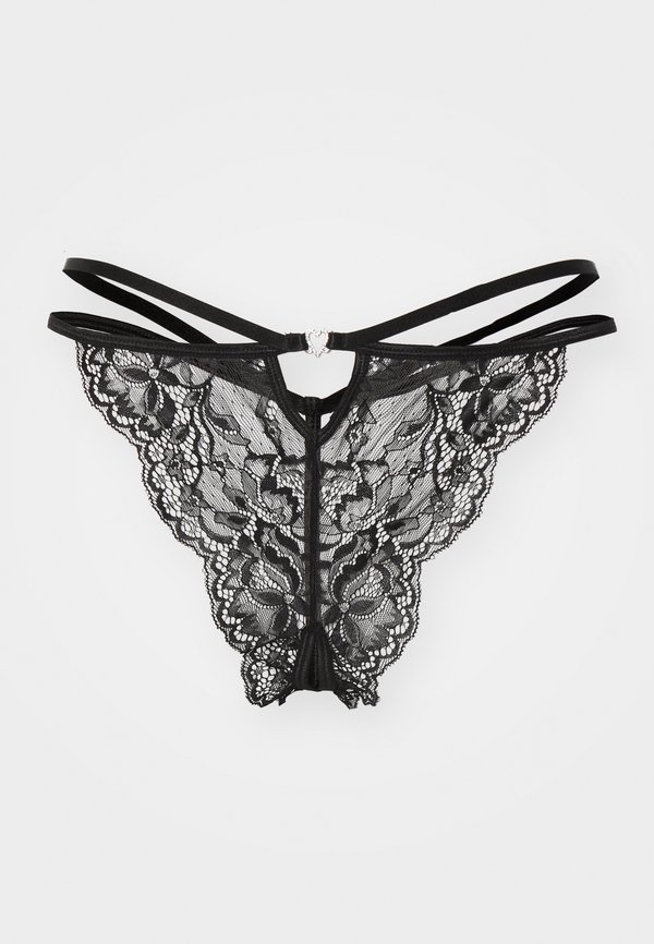 HEART CROTCHLESS SET  - Triangle bra4