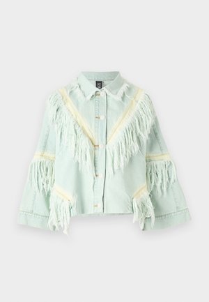 Ksenia Schnaider COWBOY JACKET WITH VINTAGE EFFECT - Cowboyjakker - vintage blue