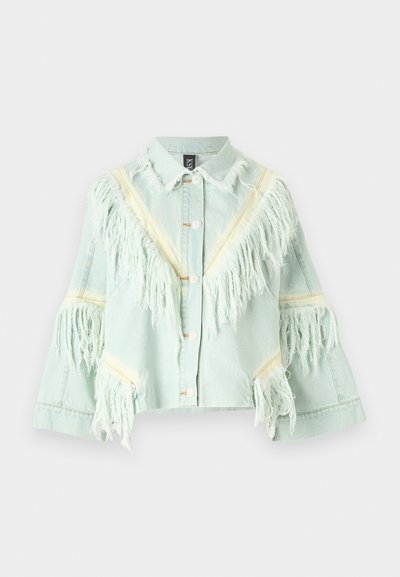 Ksenia Schnaider COWBOY JACKET WITH VINTAGE EFFECT - Τζιν μπουφάν - vintage blue