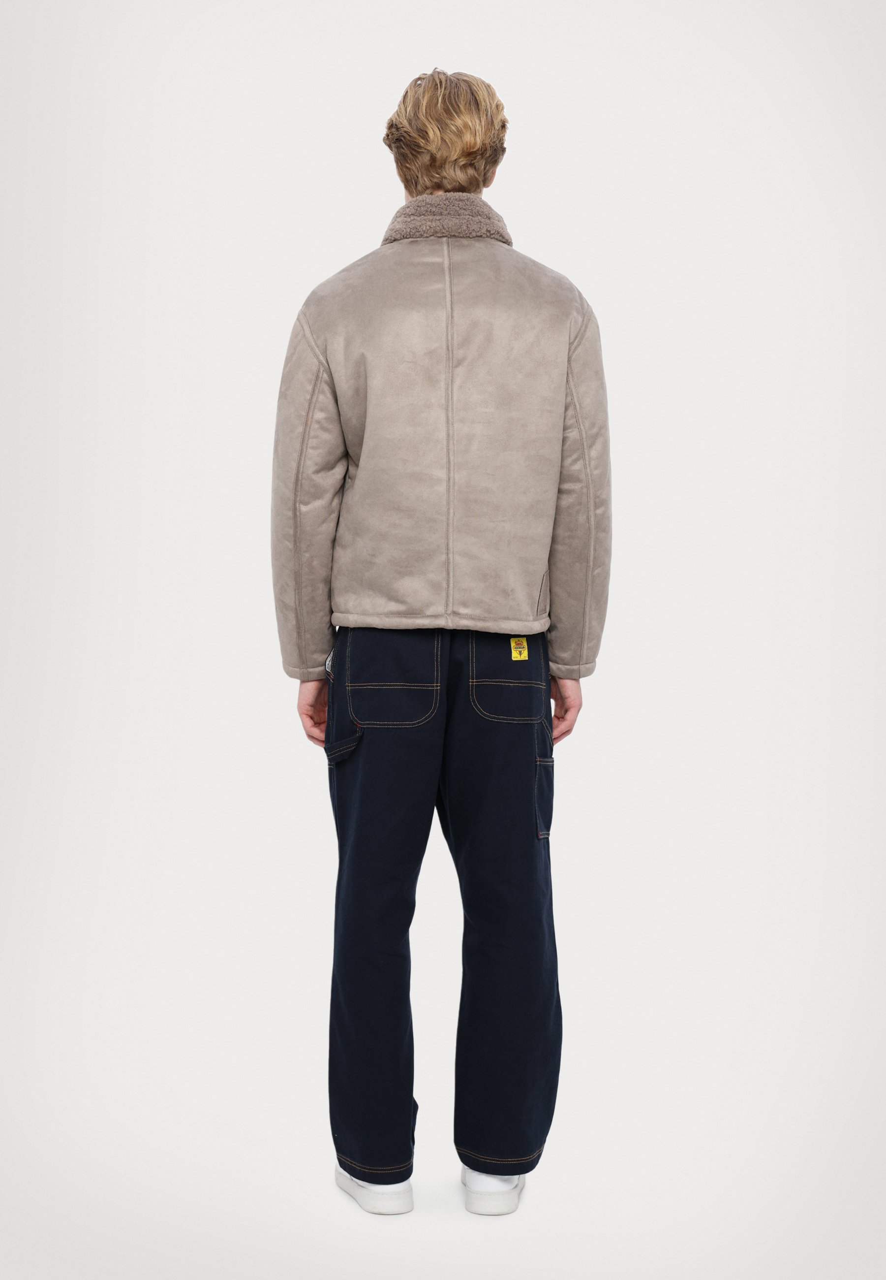 ジャケット・アウター ArmaniJeans Collar Fur Suede Tone Jacket Giorgio Armani Jacket — Gorgeous archive