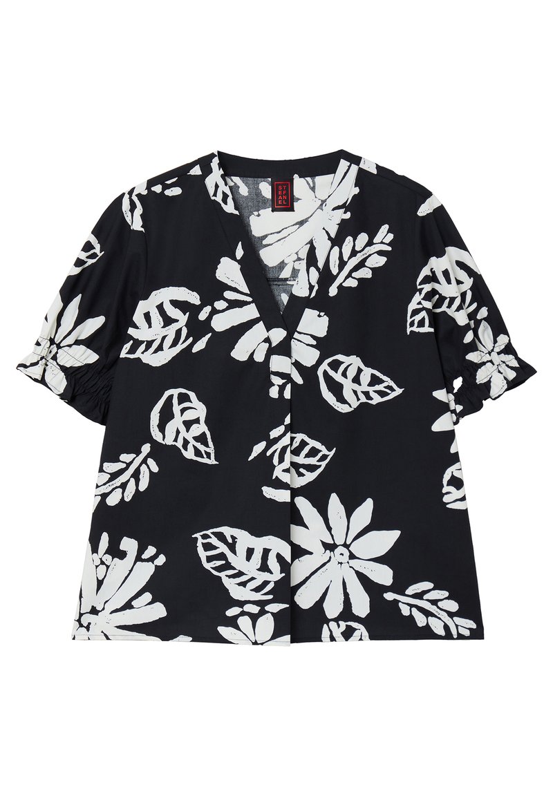 Stefanel Blouse wit Stefanel Blouse wit