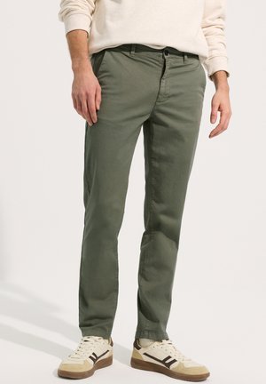 MIT STRETCHBUND - Chino - grün