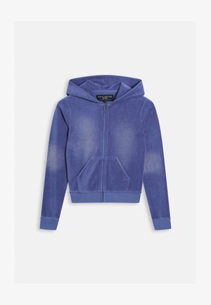 Juicy Couture, WHISKERED - Φούτερ με φερμουάρ - greyblue
